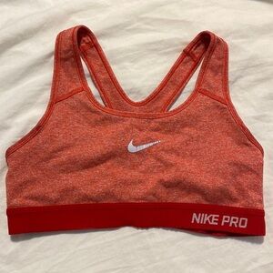 Nike Pro Classic Swoosh Sports Bra | Size Small